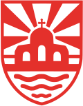Coat of arms of Kisela Voda Municipality (2015)